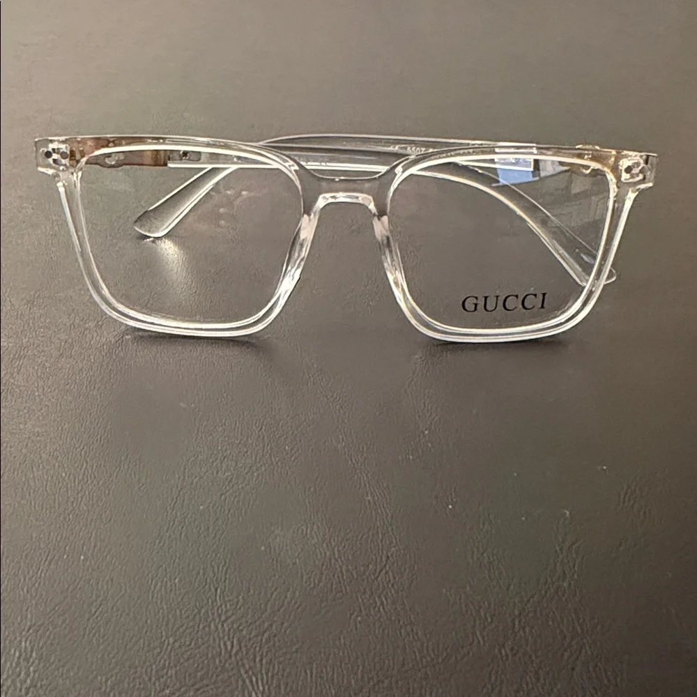 Gucci GG 5507 Clear Eyeglasses Frames 52-17-145 Made in Italy NEW